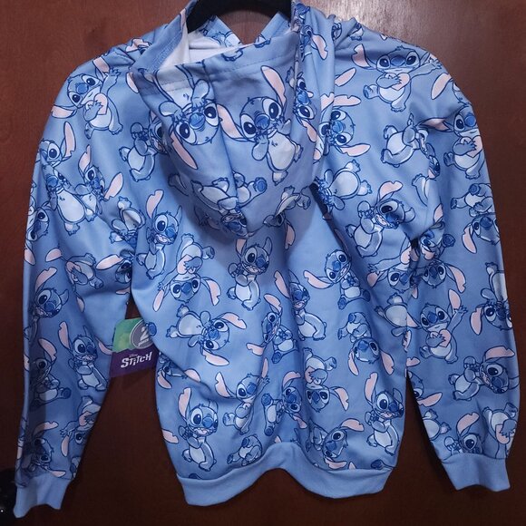 Disney Lilo & Stitch Girls' Set - Stitch Hoodie and Joggers 2 Set Size 14 Large - Picture 6 of 14